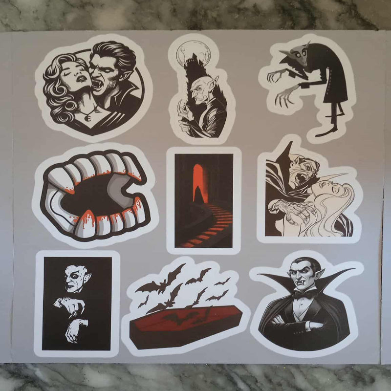 Stickers vampire x 54 - affreuxstyle