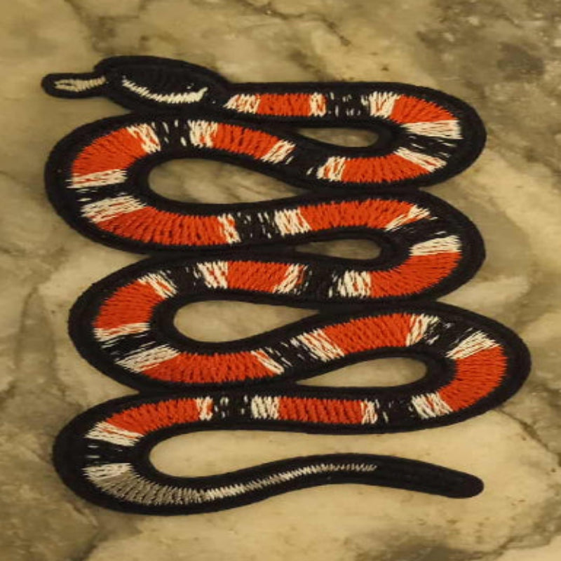 Patch serpent corail - affreuxstyle
