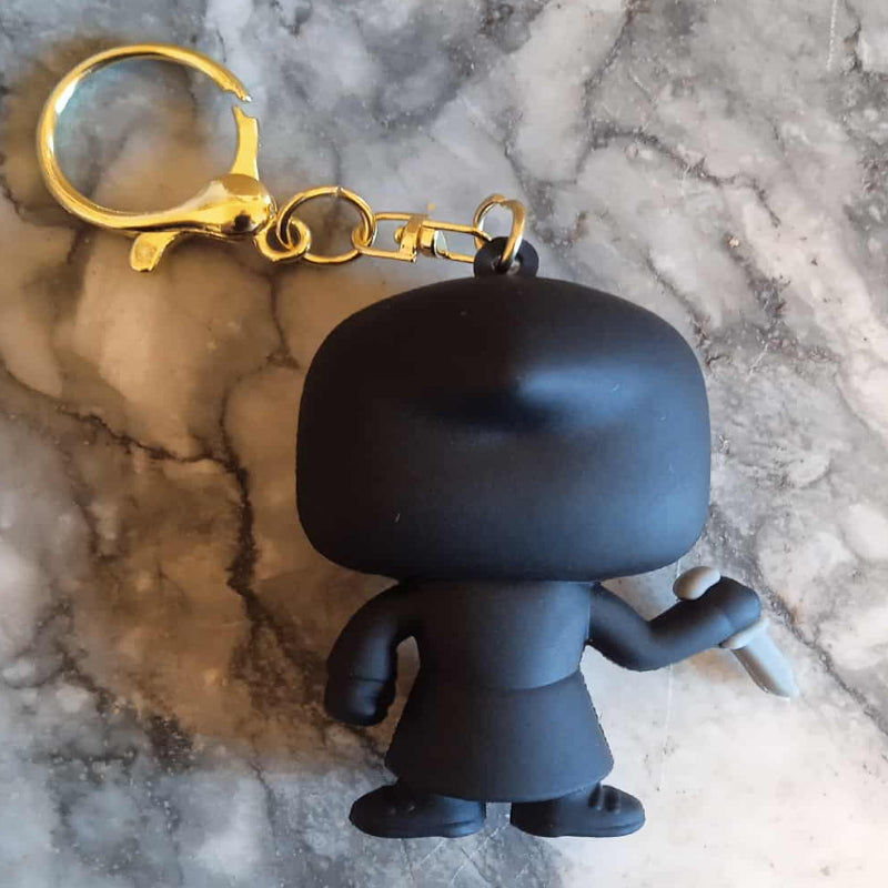 Porte-clés ghostface figurine