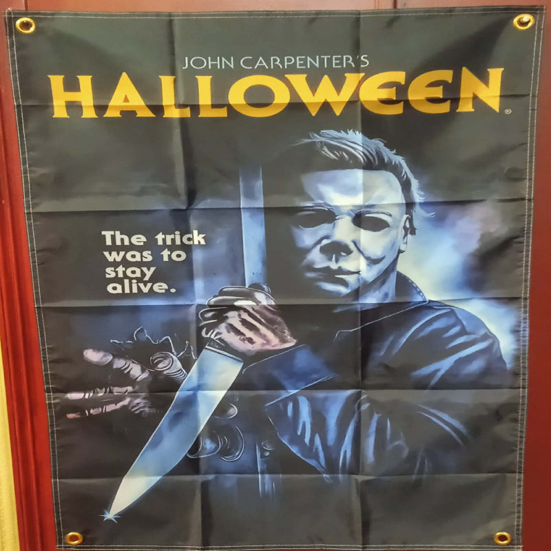 Drapeau Halloween affiche