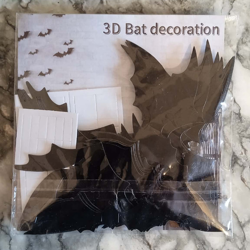 Décoration murale chauve souris X 50