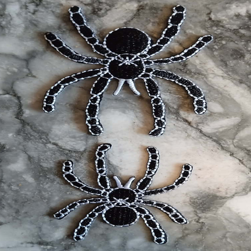 Lot de deux patchs araignées