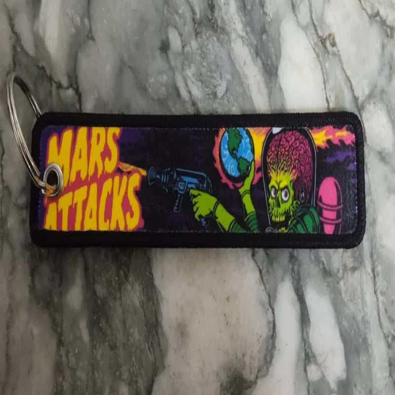 Porte-clés Mars attacks