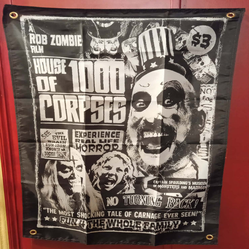 Drapeau la maison des 1000 morts