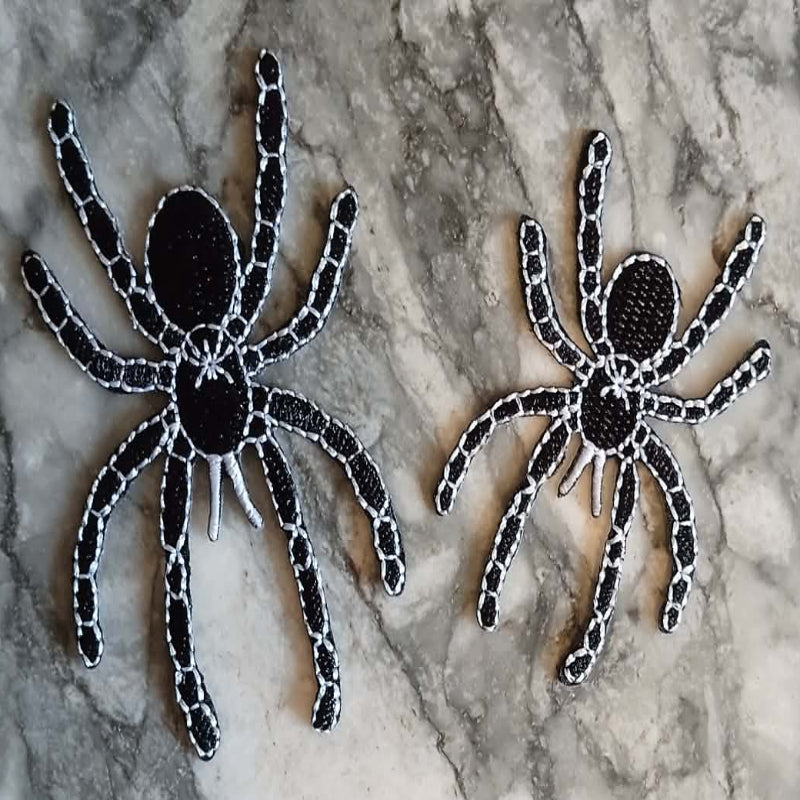 Lot de deux patchs araignées