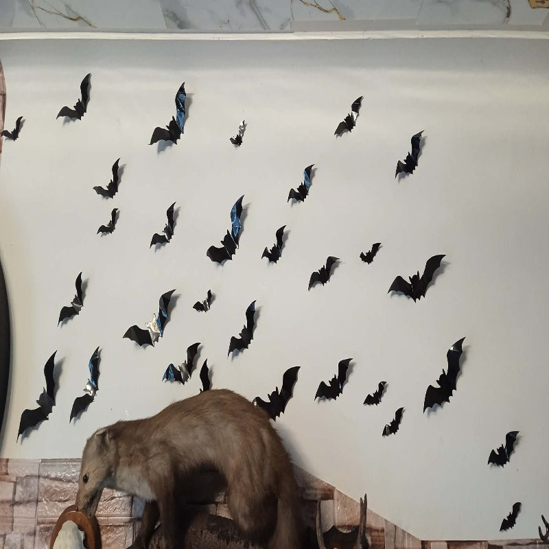 Décoration murale chauve souris X 50
