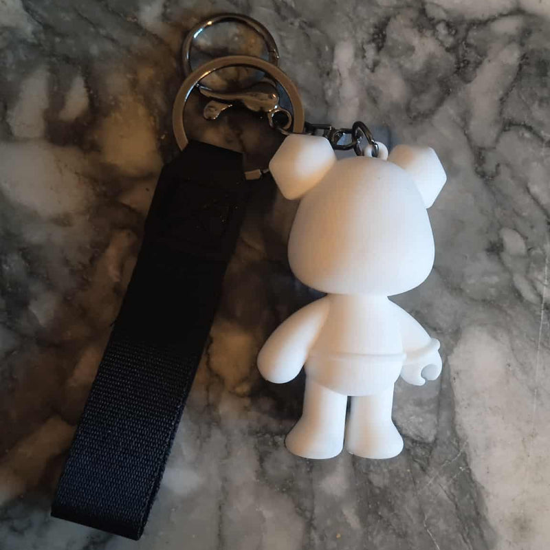 Porte-clés figurine souris robot