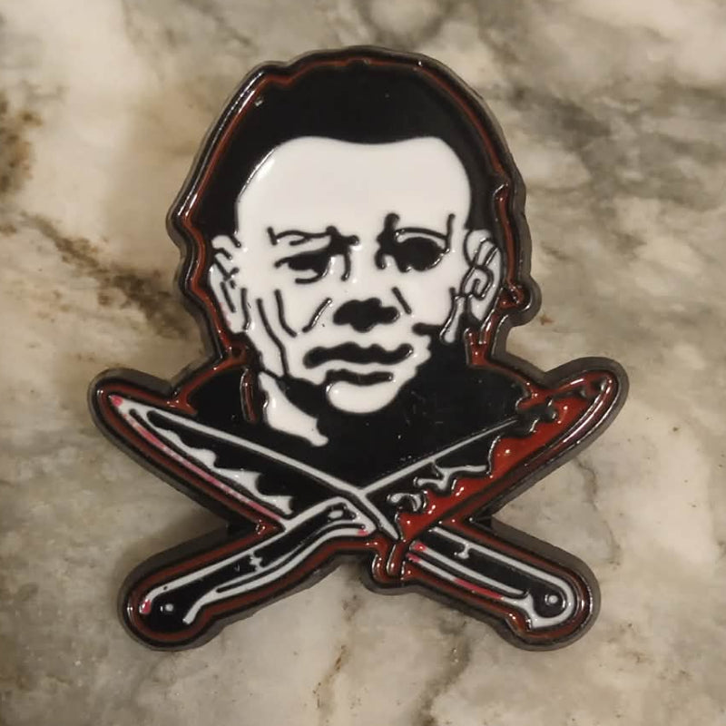 Broche Micheal Myers couteau