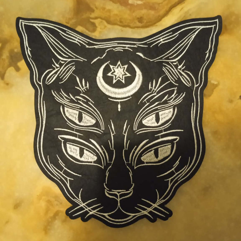 Grand patch chat gothique