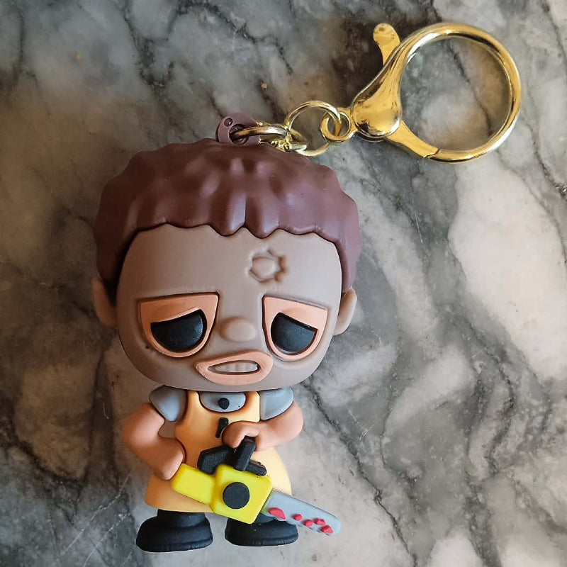 Porte-clés Leatherface figurine