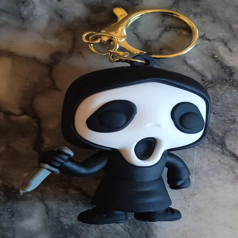 Porte-clés ghostface figurine