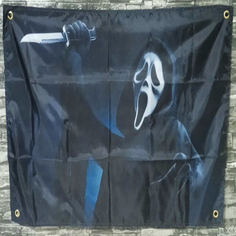 Drapeau Scream Ghostface