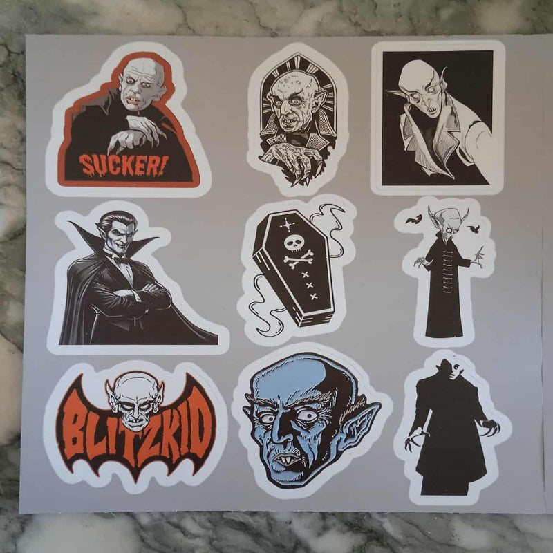 Stickers vampire x 54 - affreuxstyle