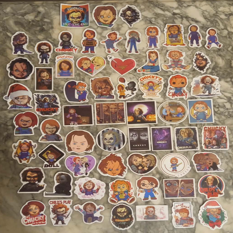Stickers Chucky x 60