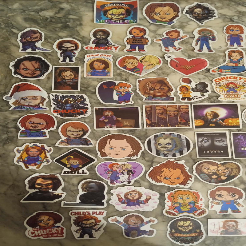 Stickers Chucky x 60