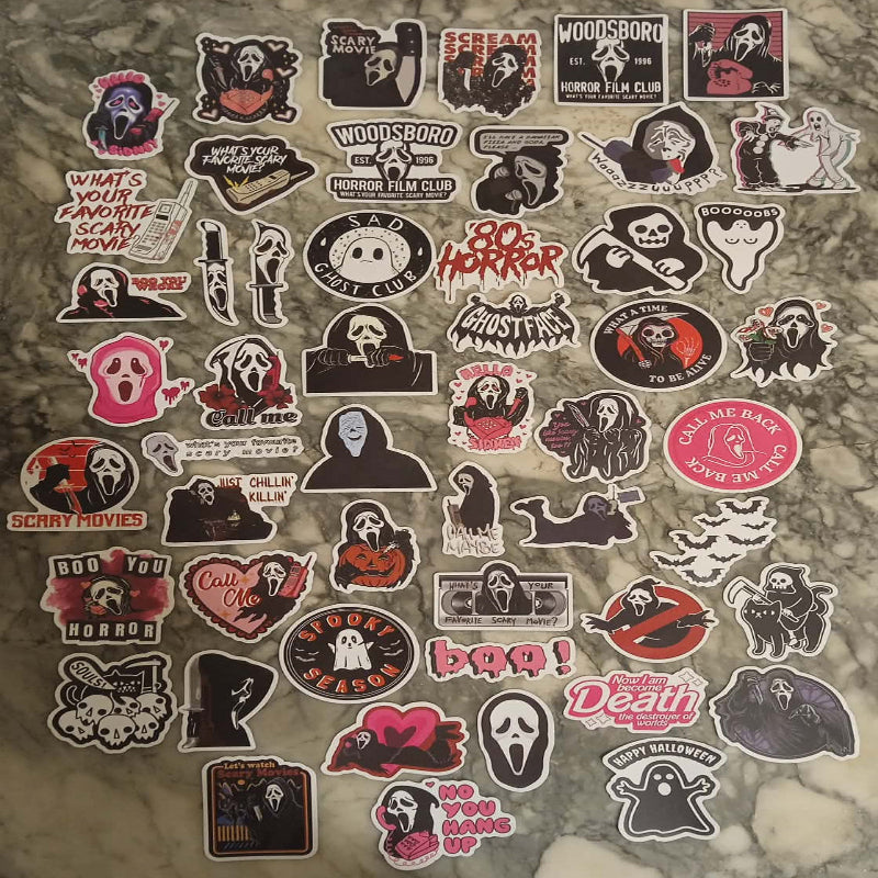 Stickers Ghostface x 50