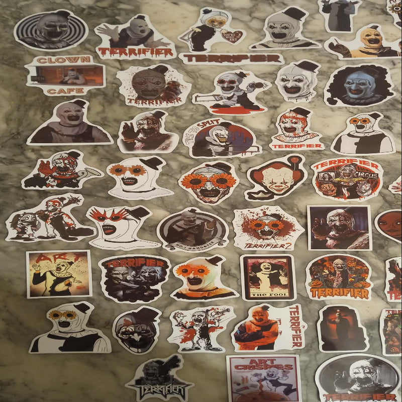 Stickers Terrifier x 50