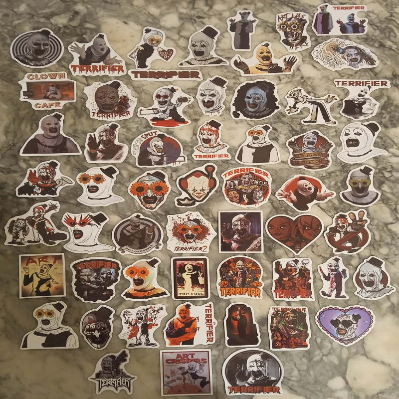 Stickers Terrifier x 50