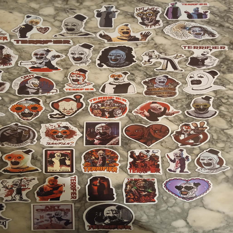 Stickers Terrifier x 50